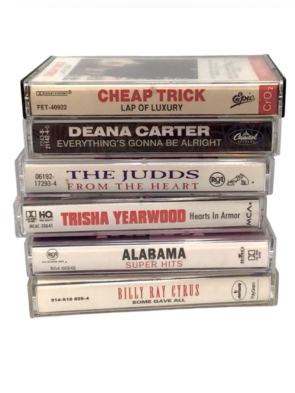 💚 Country Cassette Bundle of 6